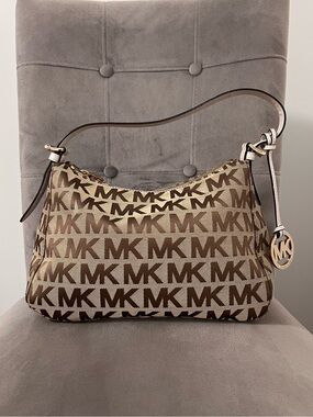 Michael Kors Jacquard Small Shoulder Bag